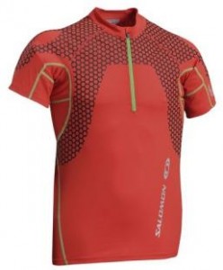 Camiseta Salomon SS Zip Tech